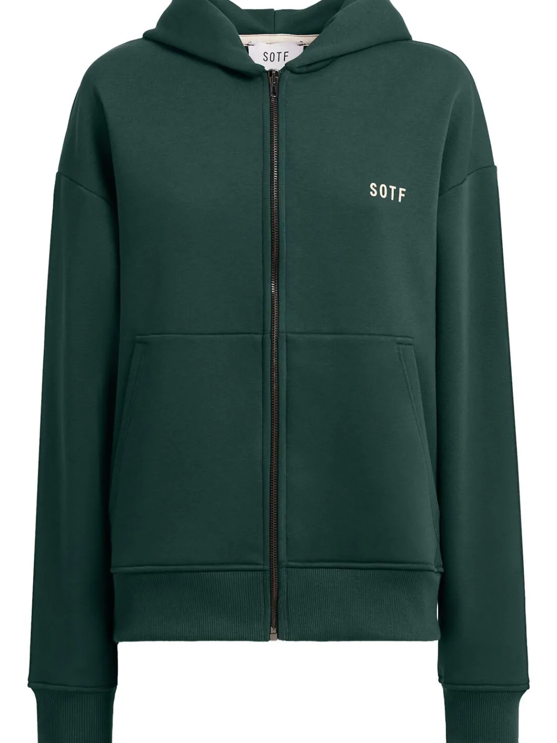 Felpa / zip e cappuccio