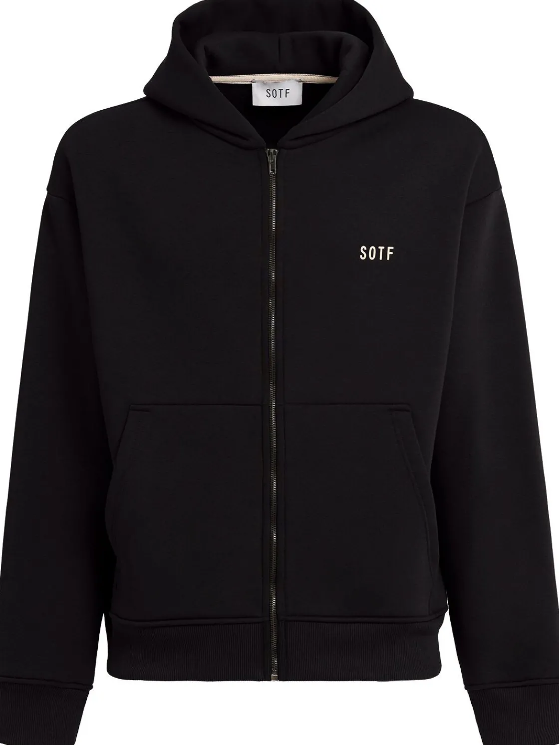 Felpa / zip e cappuccio