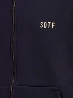 Felpa / zip e cappuccio