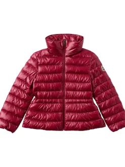 Fem shiny nylon down jacket