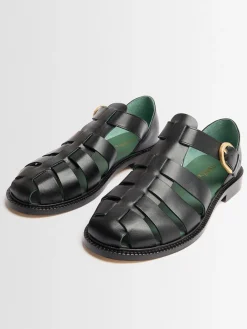 Fisherman leather sandals