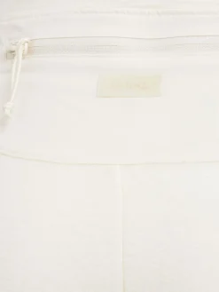 Flared poly pants