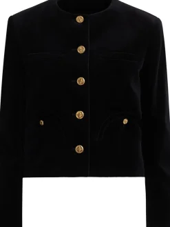 Giacca bolero Jealousy Black Shamo in velluto