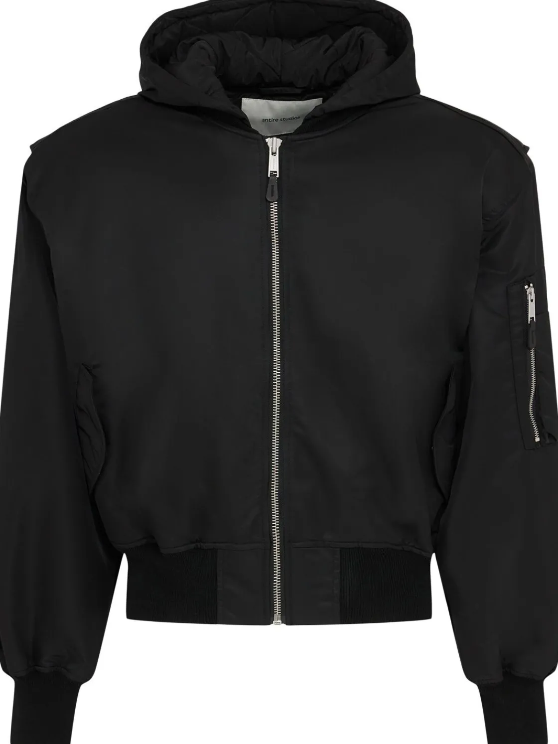 Giacca bomber con cappuccio