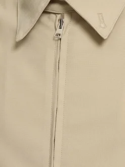 Giacca Brent in misto lana con zip