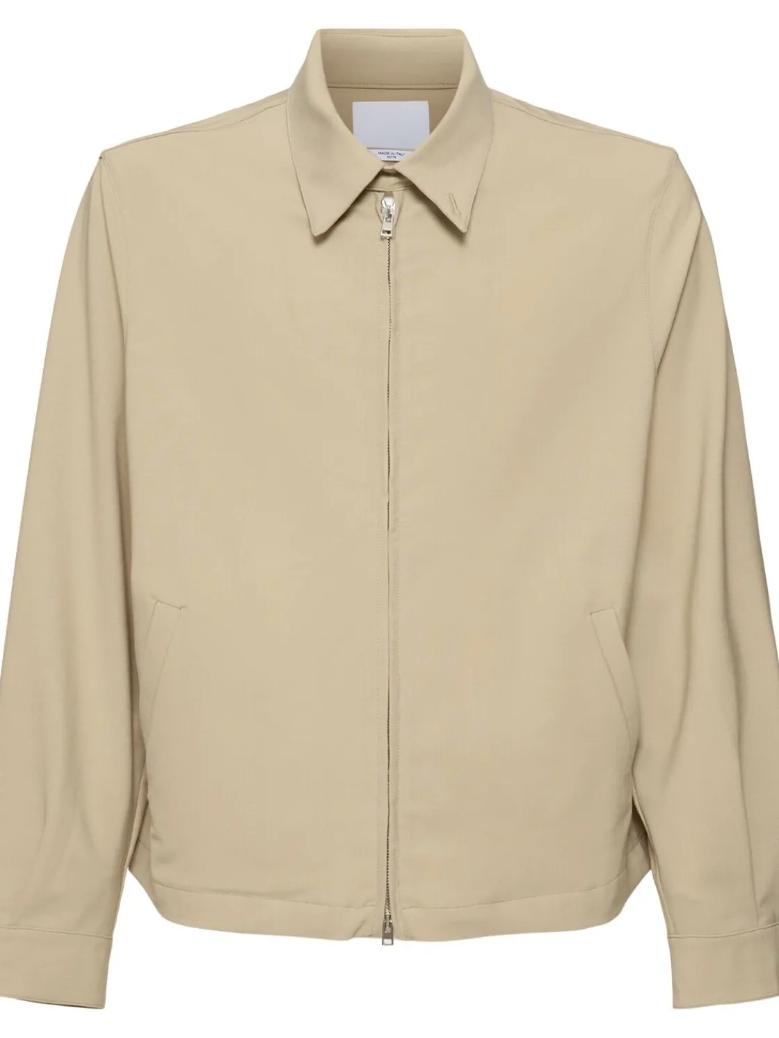Giacca Brent in misto lana con zip