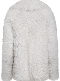 Giacca corta in shearling