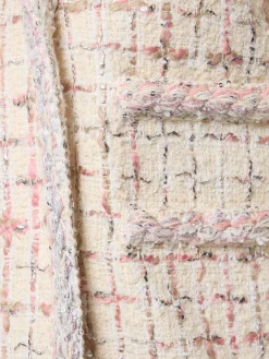 Giacca in lurex bouclé