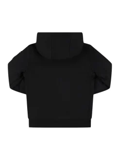 Giacca in misto cotone con cappuccio