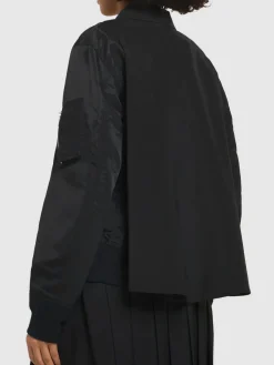 Giacca in twill di nylon
