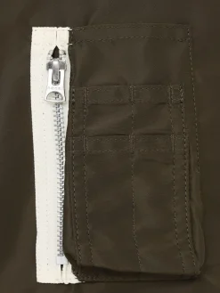 Giacca in twill di nylon