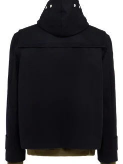 Giacca melton in lana