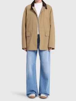 Giacca oversize Frank in gabardina