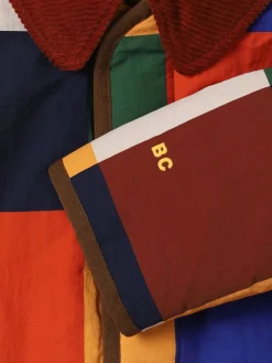 Giacca reversibile color block