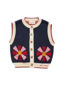 Gilet in maglia di cotone