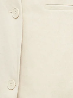 Gilet Melrose in misto lino