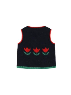 Gilet Pepette in maglia di misto lana