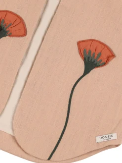 Gilet Poppy in lino ricamato