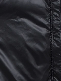 Glesse hooded nylon down jacket