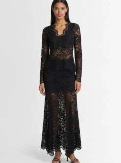 Gonna in pizzo stretch