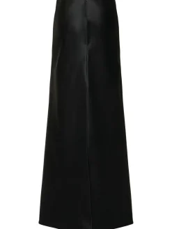 Gonna maxi Belmont in raso