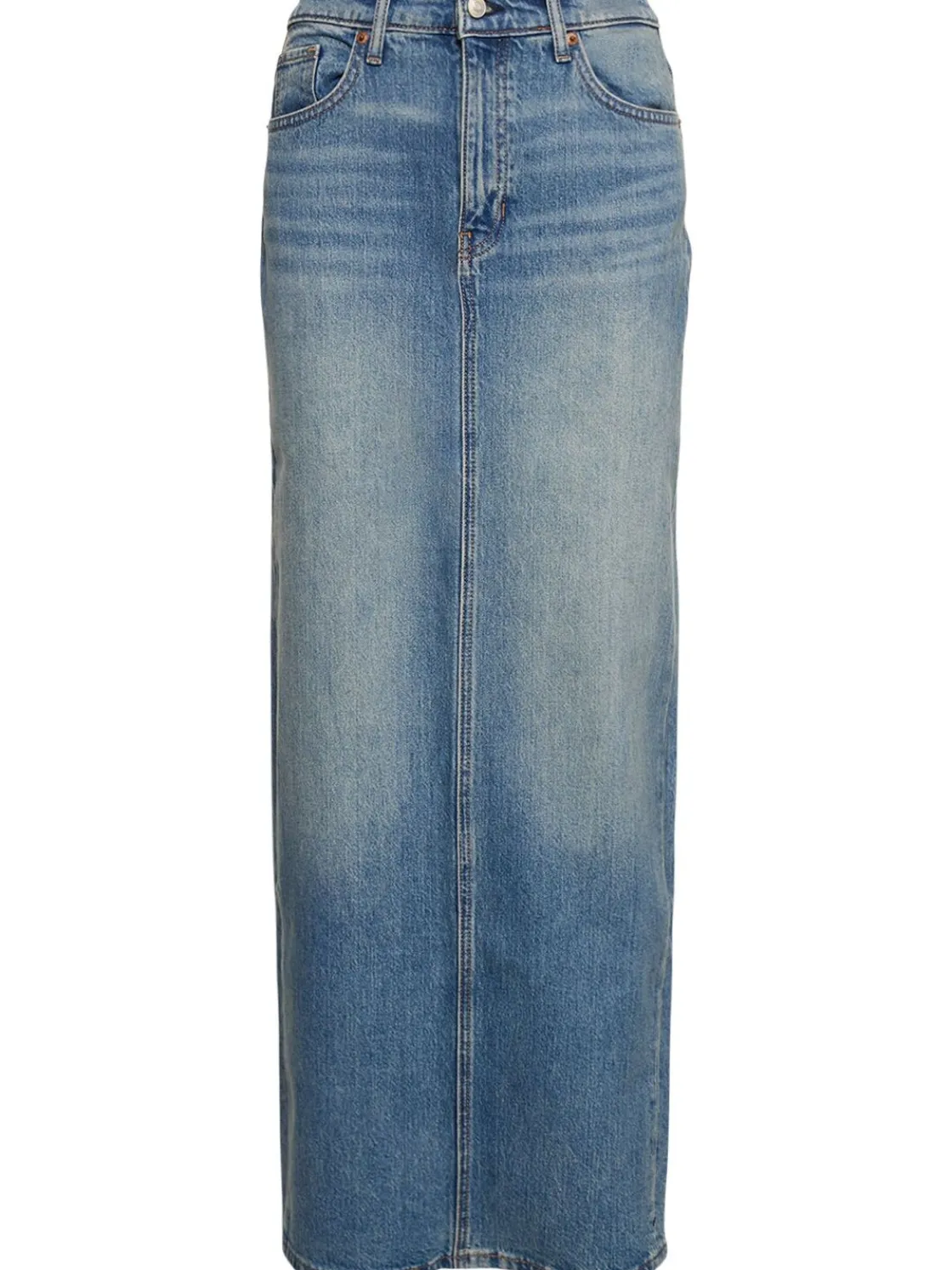 Gonna maxi vita alta Daria in denim