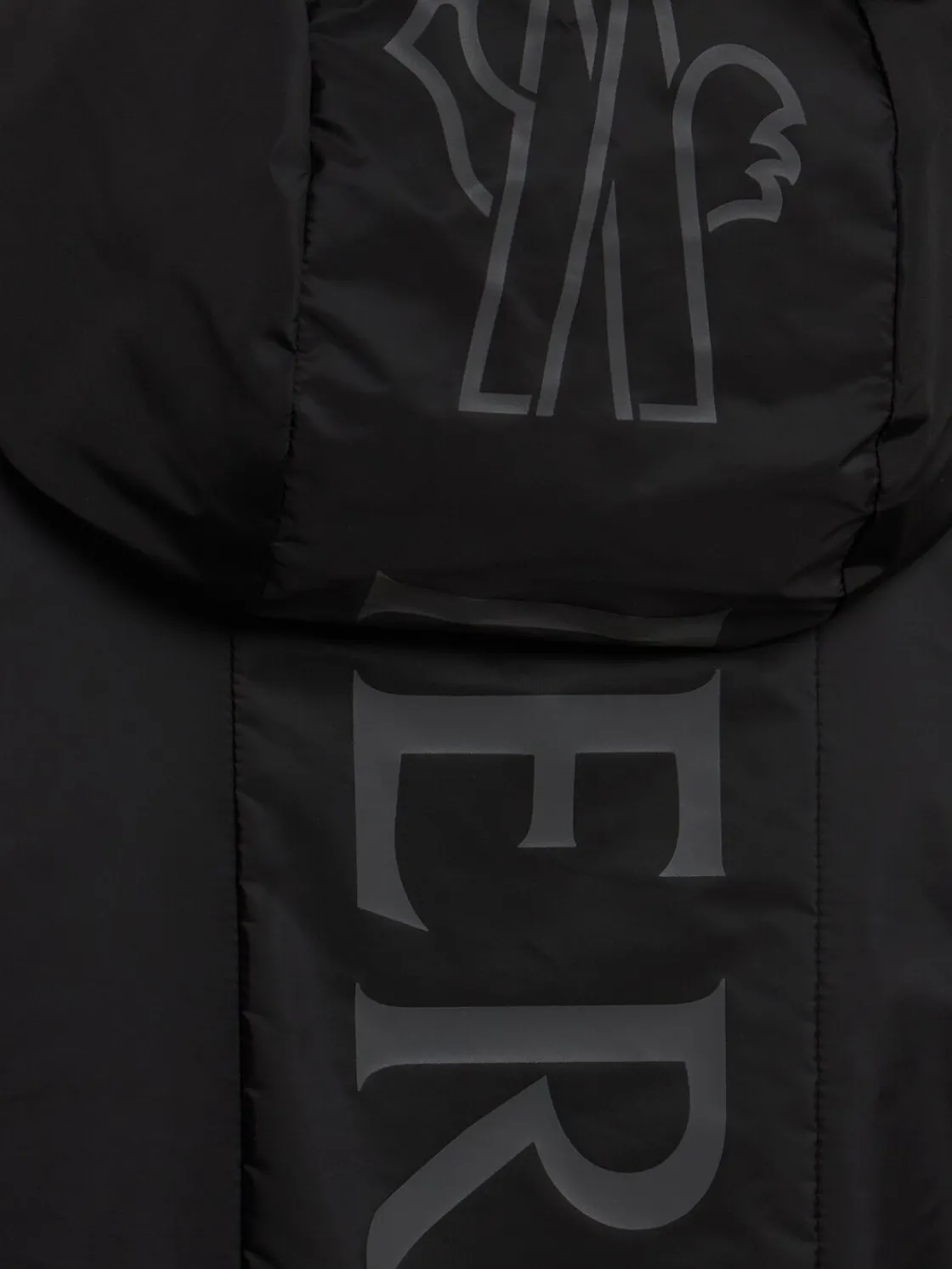 Granier nylon hooded windbreaker