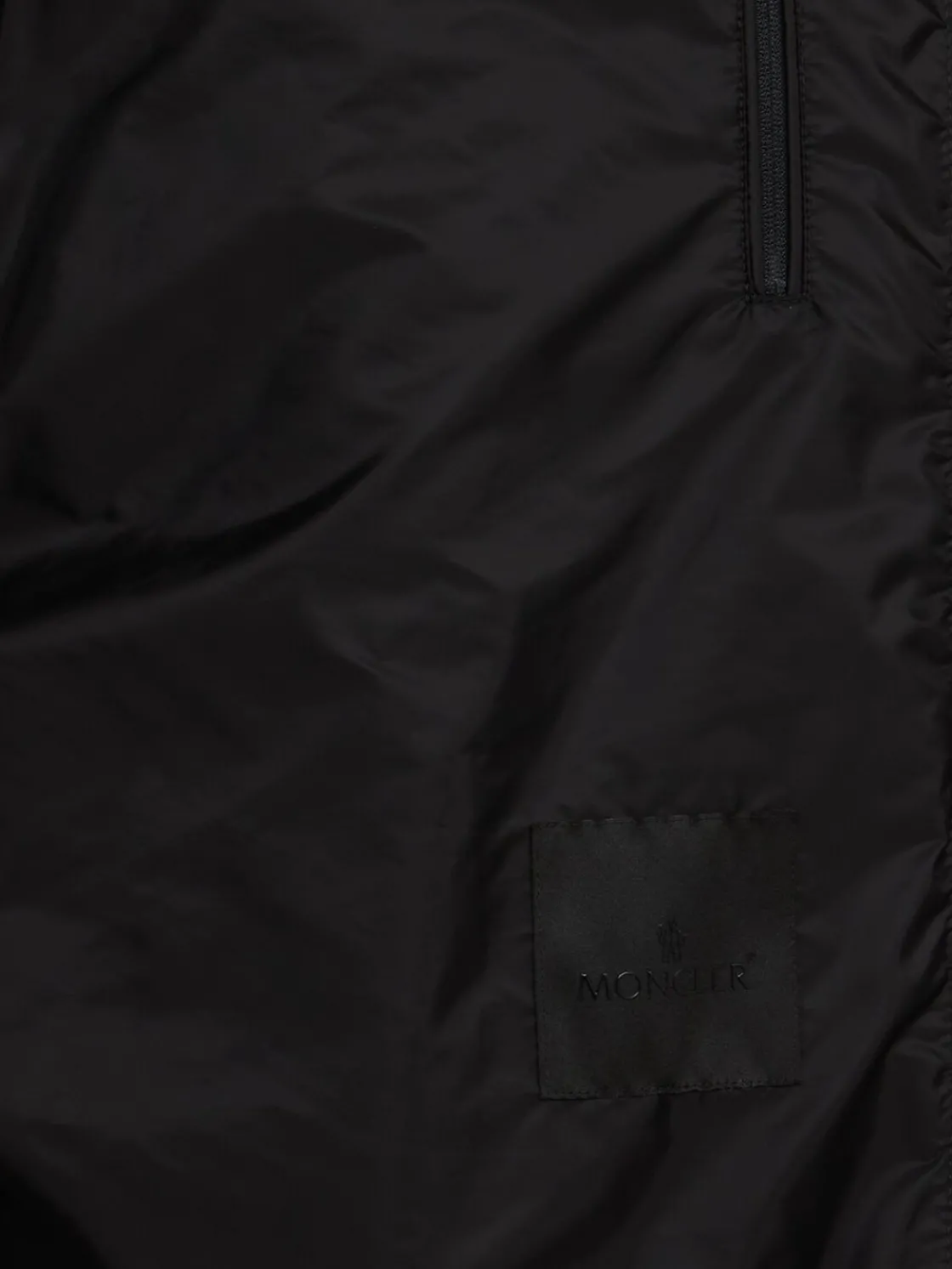 Granier nylon hooded windbreaker