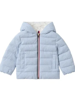 Haluk cotton seersucker down jacket