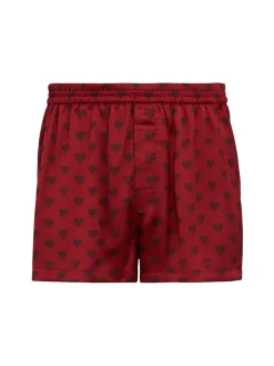 Hearts sateen boxers