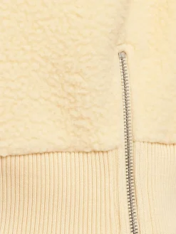 Jaylin half-zip teddy jacket
