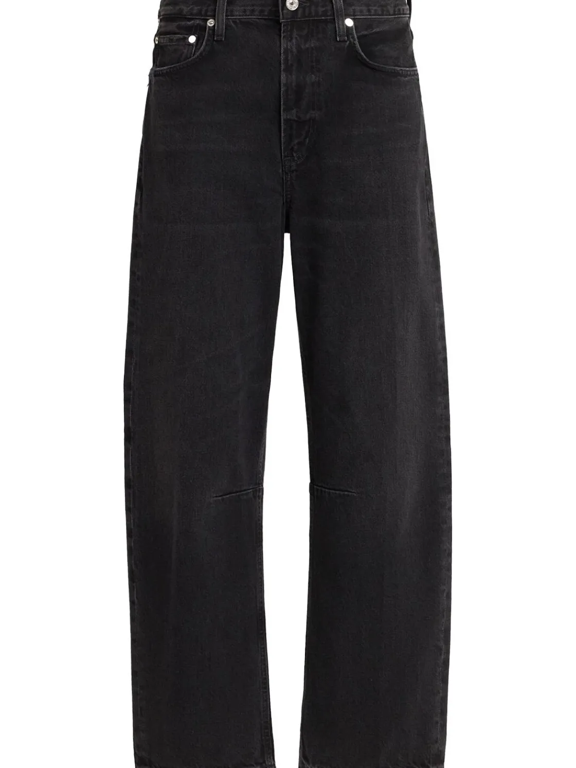 Jeans ampi vita media Miro in denim