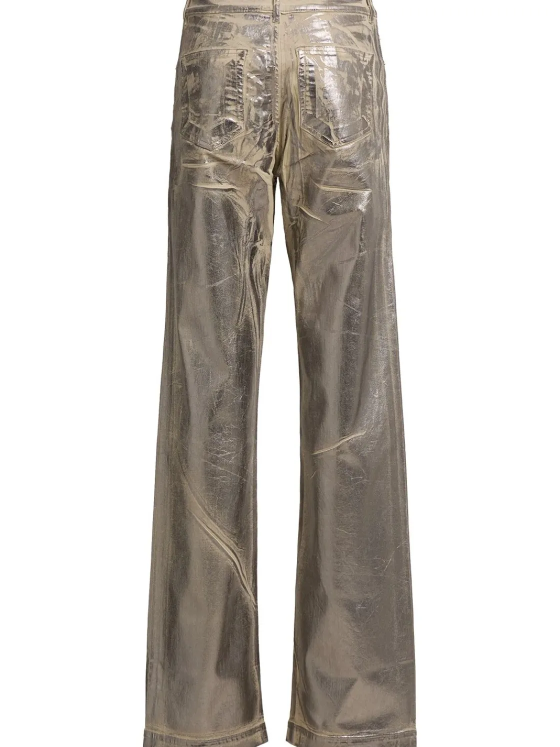 Jeans baggy fit vita bassa Geth in denim
