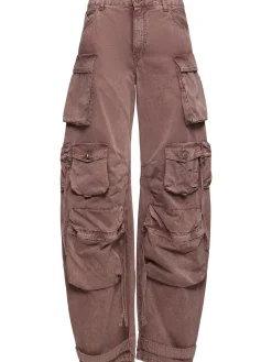 Jeans cargo Fern a vita bassa