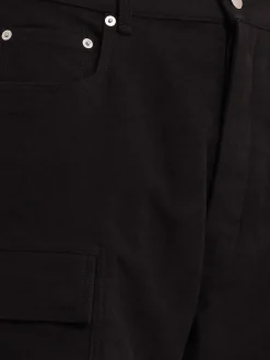Jeans cargo in cotone