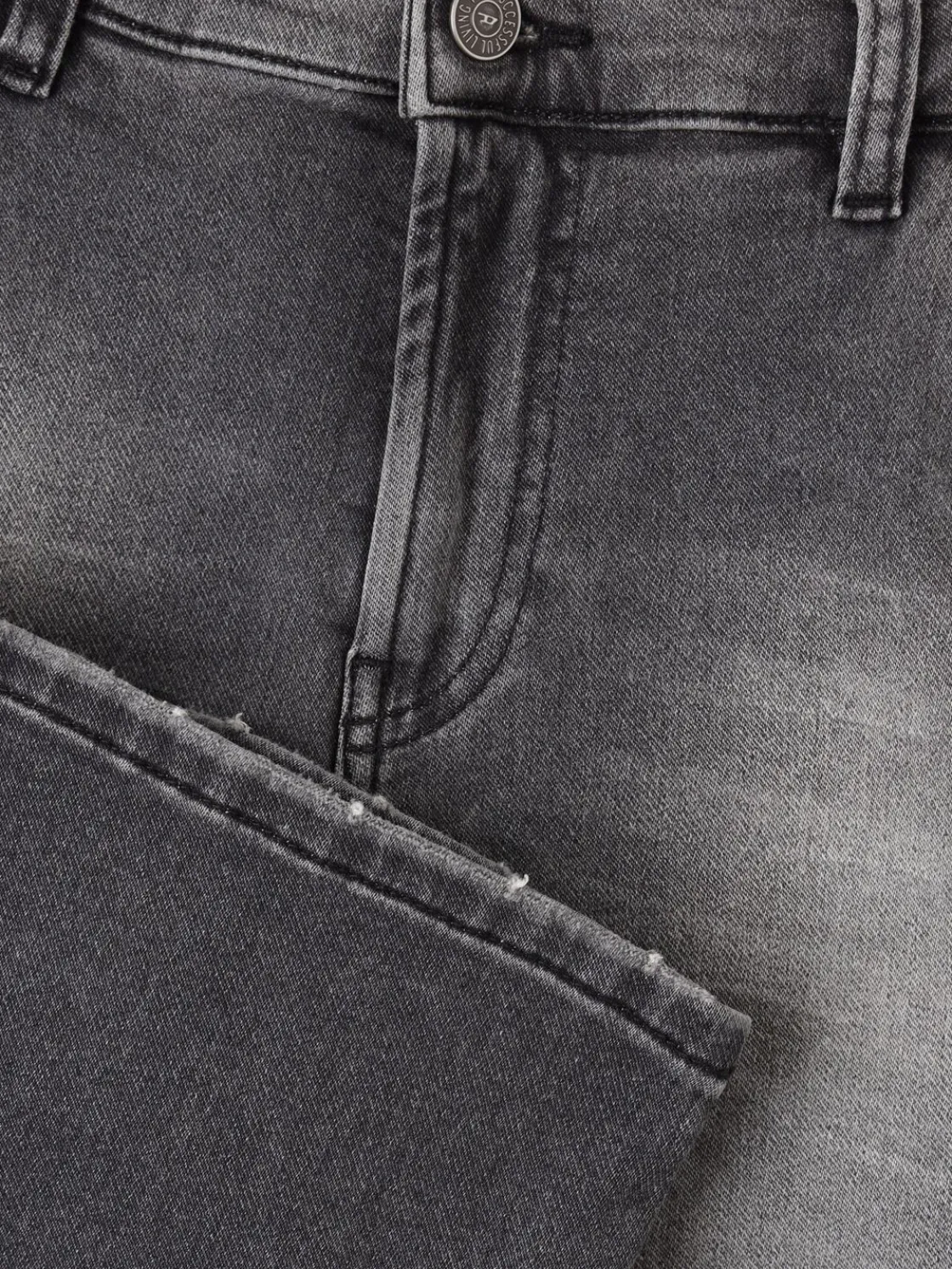 Jeans cargo in cotone stretch