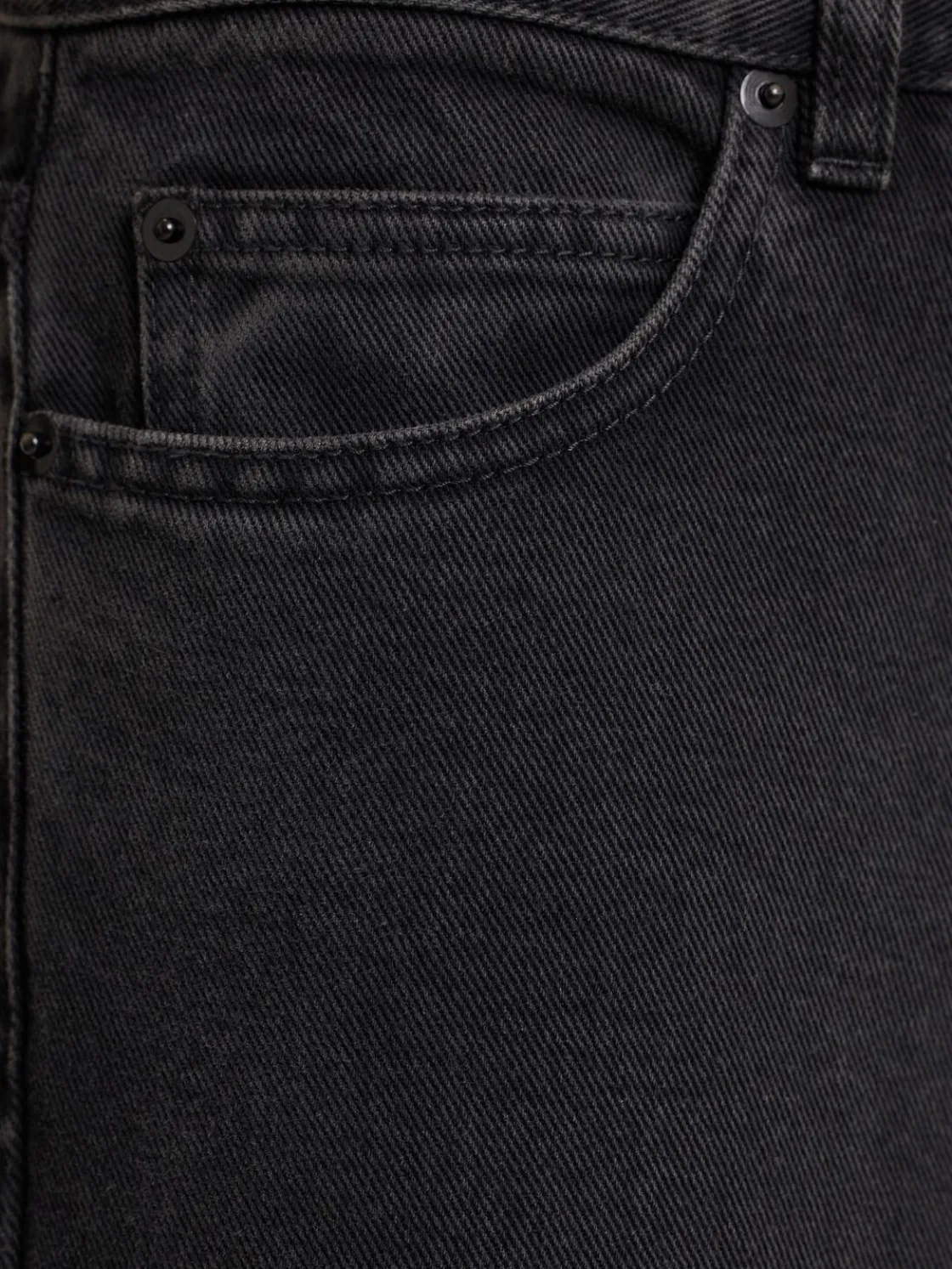 Jeans Clair a vita alta in denim