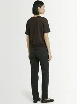 Jeans cropped Riaco in denim