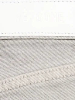 Jeans cropped vita alta e gamba ampia