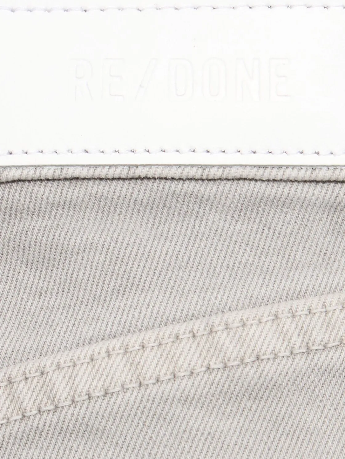 Jeans cropped vita alta e gamba ampia