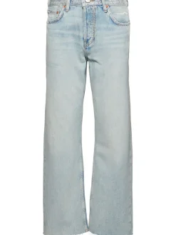 Jeans dritti cropped con decorazioni