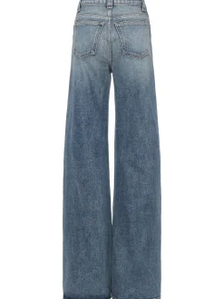 Jeans dritti Dane a vita alta