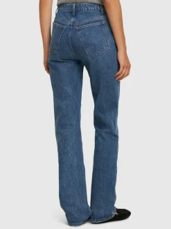 Jeans dritti Danielle a vita alta