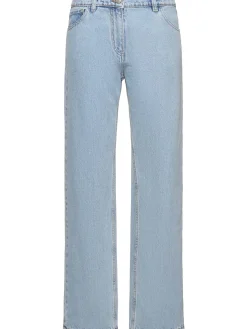 Jeans dritti in denim
