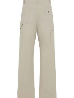 Jeans dritti in denim di cotone