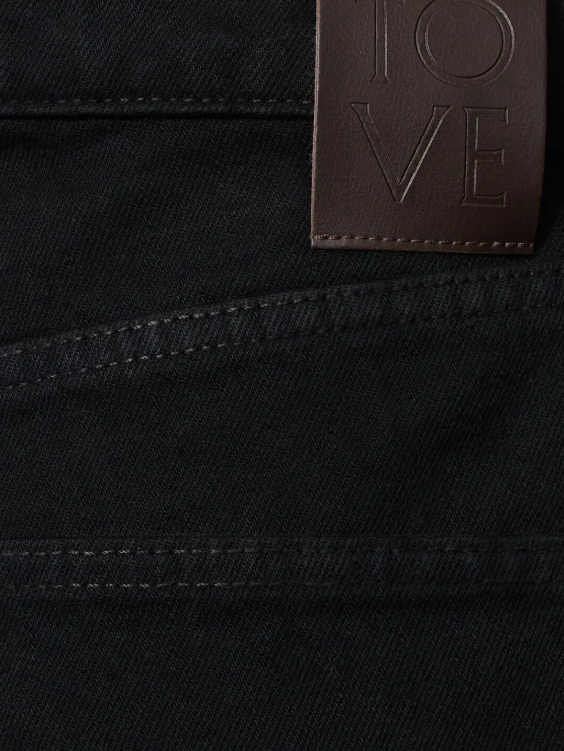 Jeans dritti Sade a vita alta