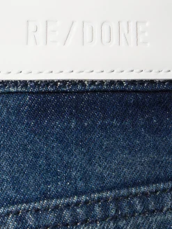 Jeans dritti 70s in denim di cotone