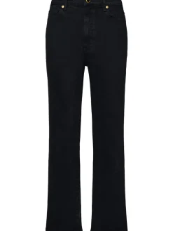 Jeans dritti vita alta cropped Abigail