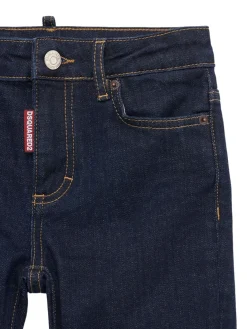 Jeans in denim di cotone stretch