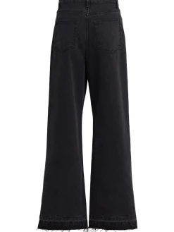 Jeans larghi in denim